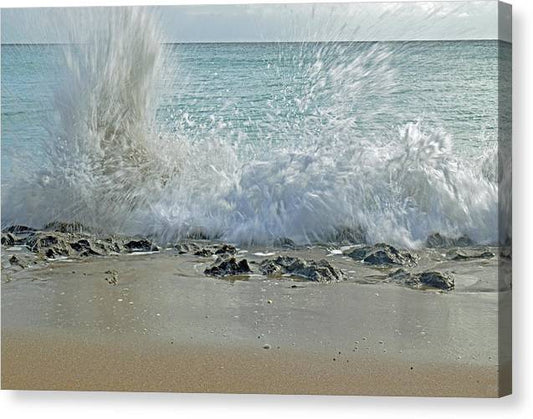 Power of a Wave - Classic Canvas Print