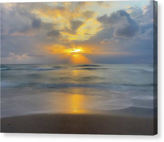Reflections Of A Sunrise - Classic Canvas Print
