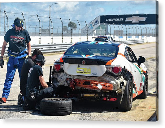 results of the crash acrylic print by jacqueline mb designs