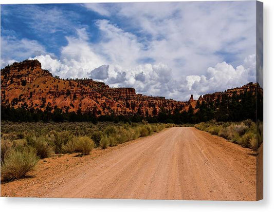 Road to Bryce Canyon - Classic Canvas Print