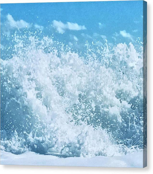 Sea Bubbles - Canvas Print