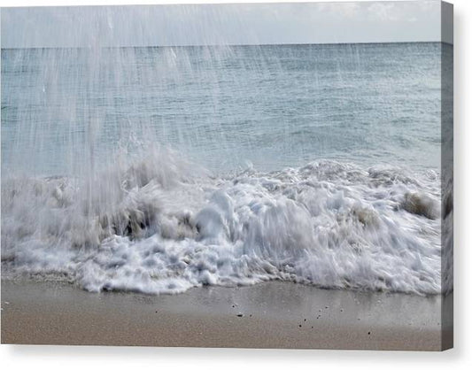 Splashed by a Wave - Classic Canvas Print