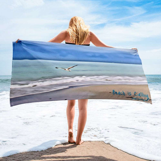 Beach is Calling - Beach Towel