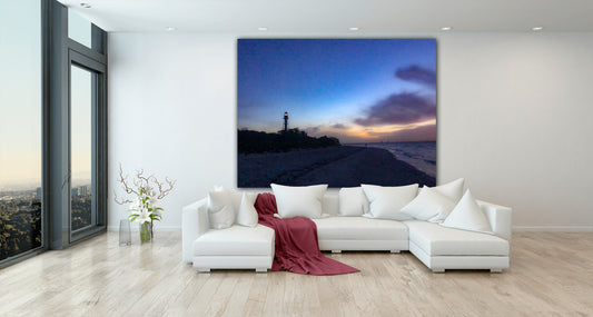 Sunrise glow over Sanibel Lighthouse - Classic Acrylic Print