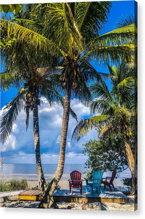 Tropical Relaxation - Classic Acrylic Print
