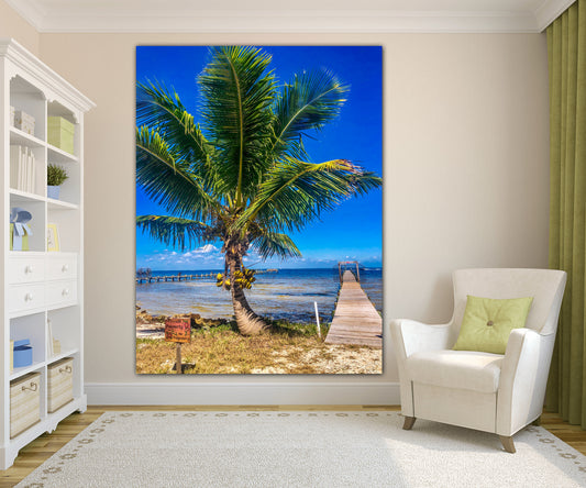 Tropical Relaxation on Pine Island Florida - Classic Canvas Print