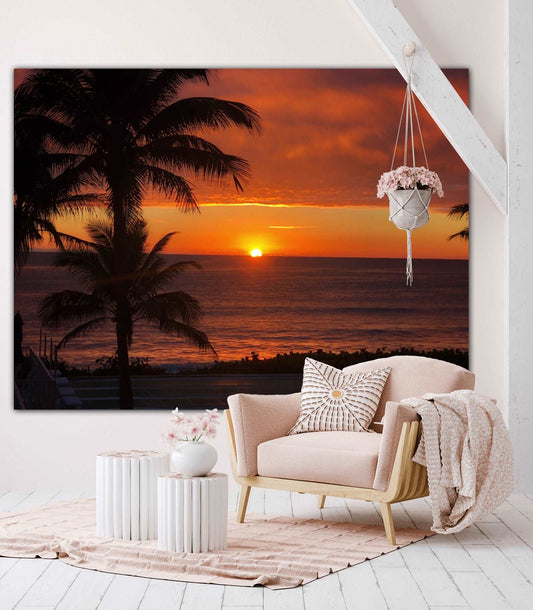 A Tropical Sunrise  - Classic Canvas Print