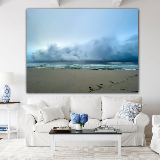 white of a cloud bank acrylic print