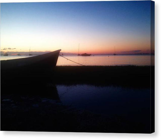 Resting in Marsh in the Still of the Morning - Classic Canvas Print