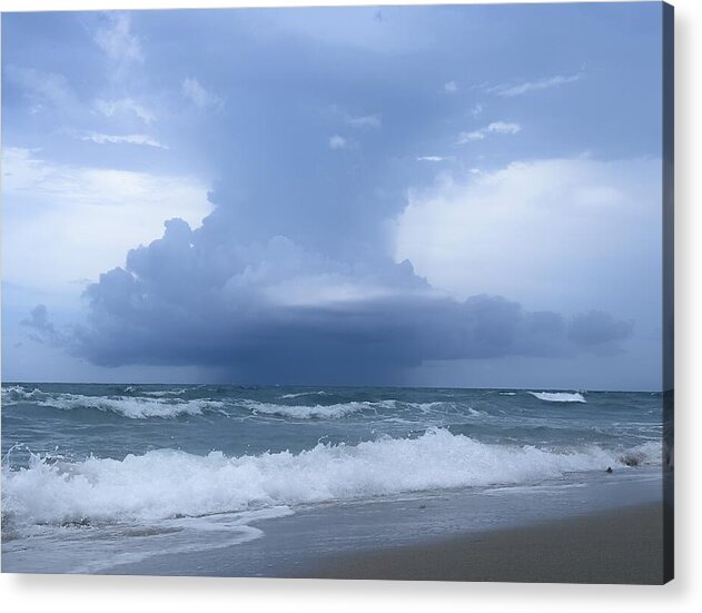 Clouds of a storm  - Acrylic Print