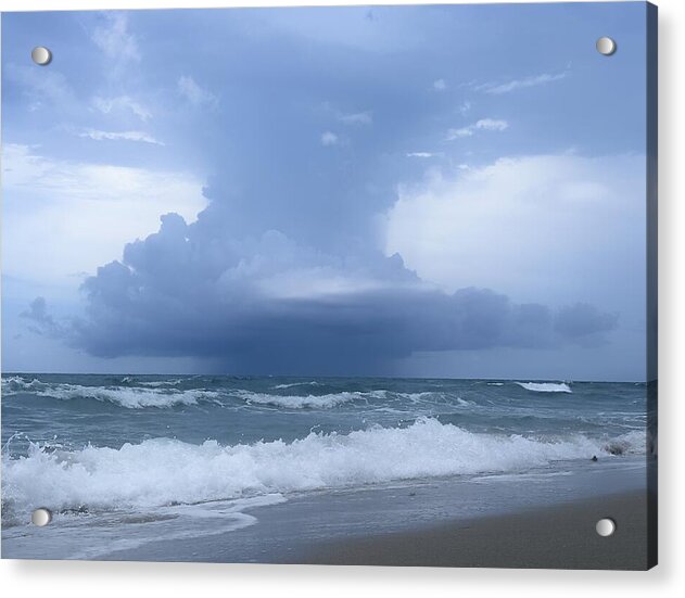 Clouds of a storm  - Acrylic Print