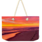 Footprints to sunrise  - Weekender Tote Bag