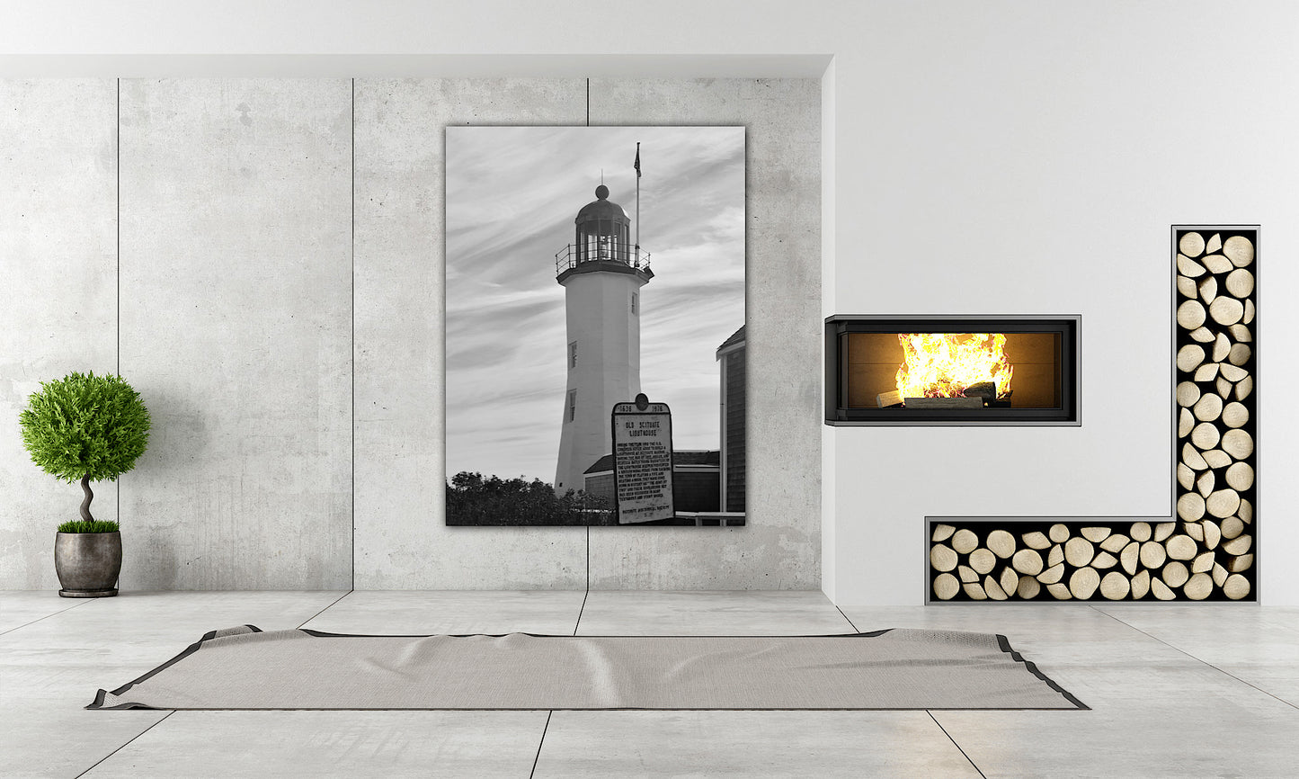 scituate lighthouse Canvas Home decor jacqueline mb designs 