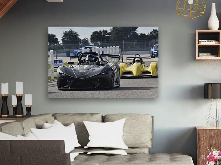 007 radical racecars metal print home decor by jacqueline mb designs 