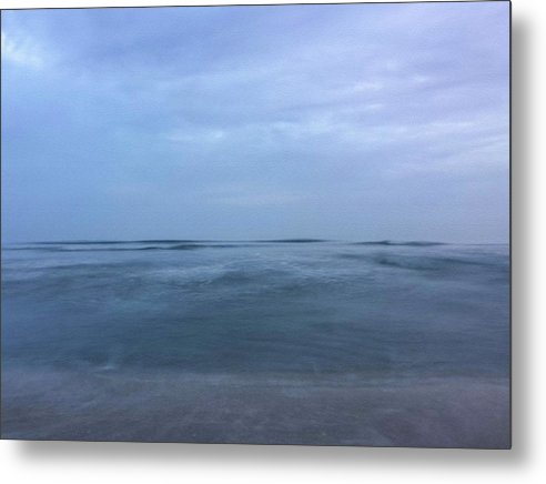 Blues of the Sea and Sky - Classic Metal Print