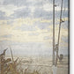 moon rises as fishing poles rest acrylic print with posts by jacqueline mb designs 