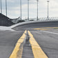 Look Back at Daytona International Raceway - Premium Wood Print