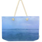 Blues of the Morning Sea  - Weekender Tote Bag