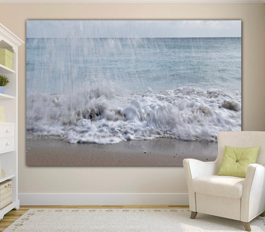 Splashed by a Wave - Classic Canvas Print