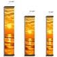 Burst of orange sunrise boston  Wall Height Chart