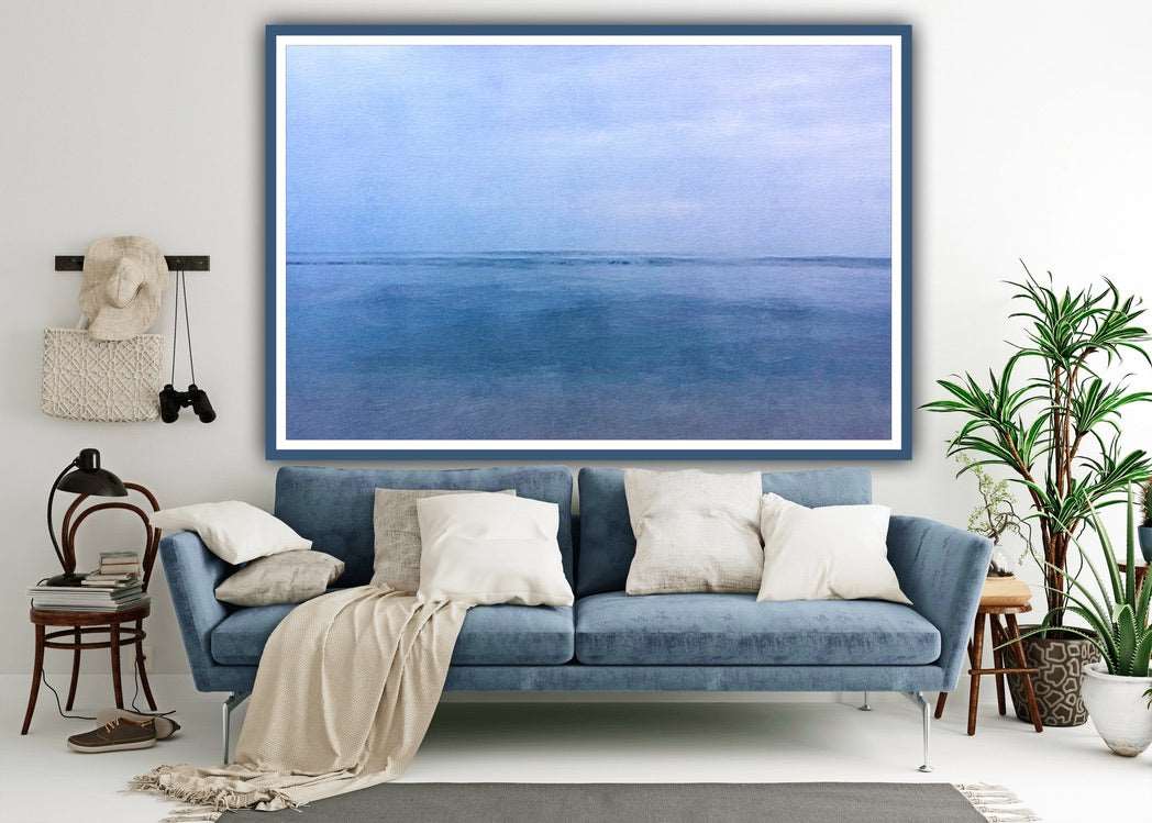 Blues of the Morning Sea  - Classic Art Print