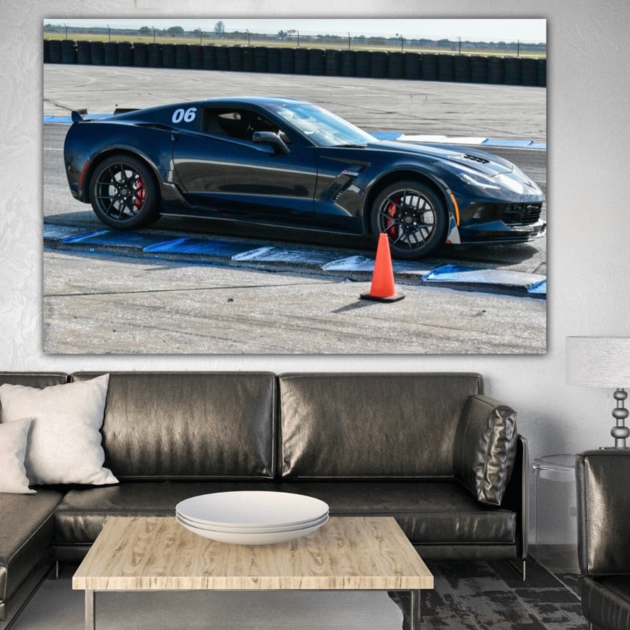 Corvette Z06 at Sebring  - Classic Acrylic Print