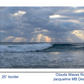 8x6 with a .25" Border Rag Photo Print of Clouds Waves Rays by Jacqueline MB Designs