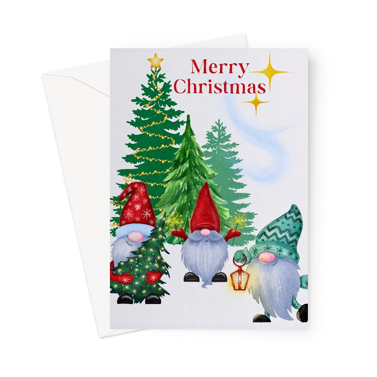 Merry & Bright  Greeting Card