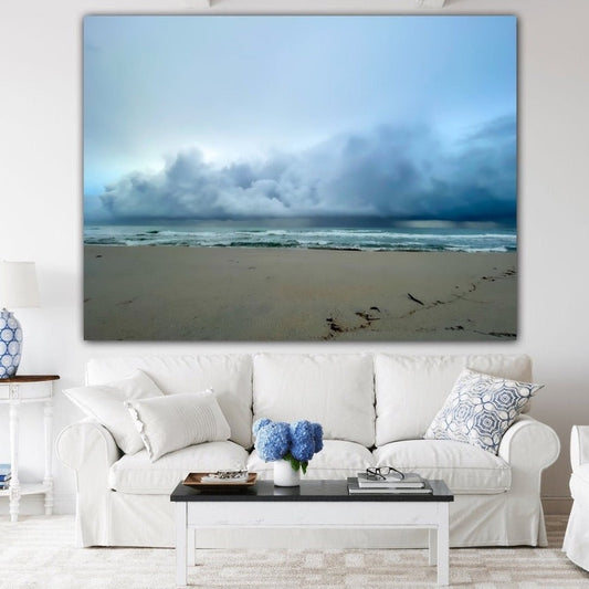 storm over the ocean foam board print home decor by jacqueline mb designs 