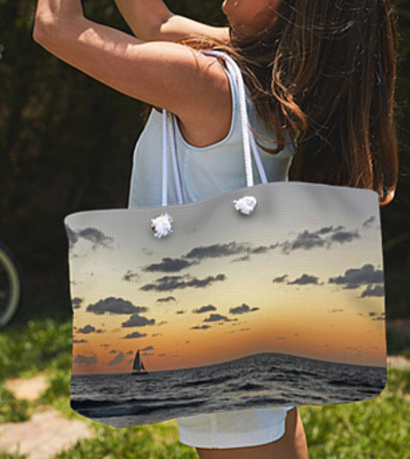 Sail Through the Sunset - Weekender Tote Bag