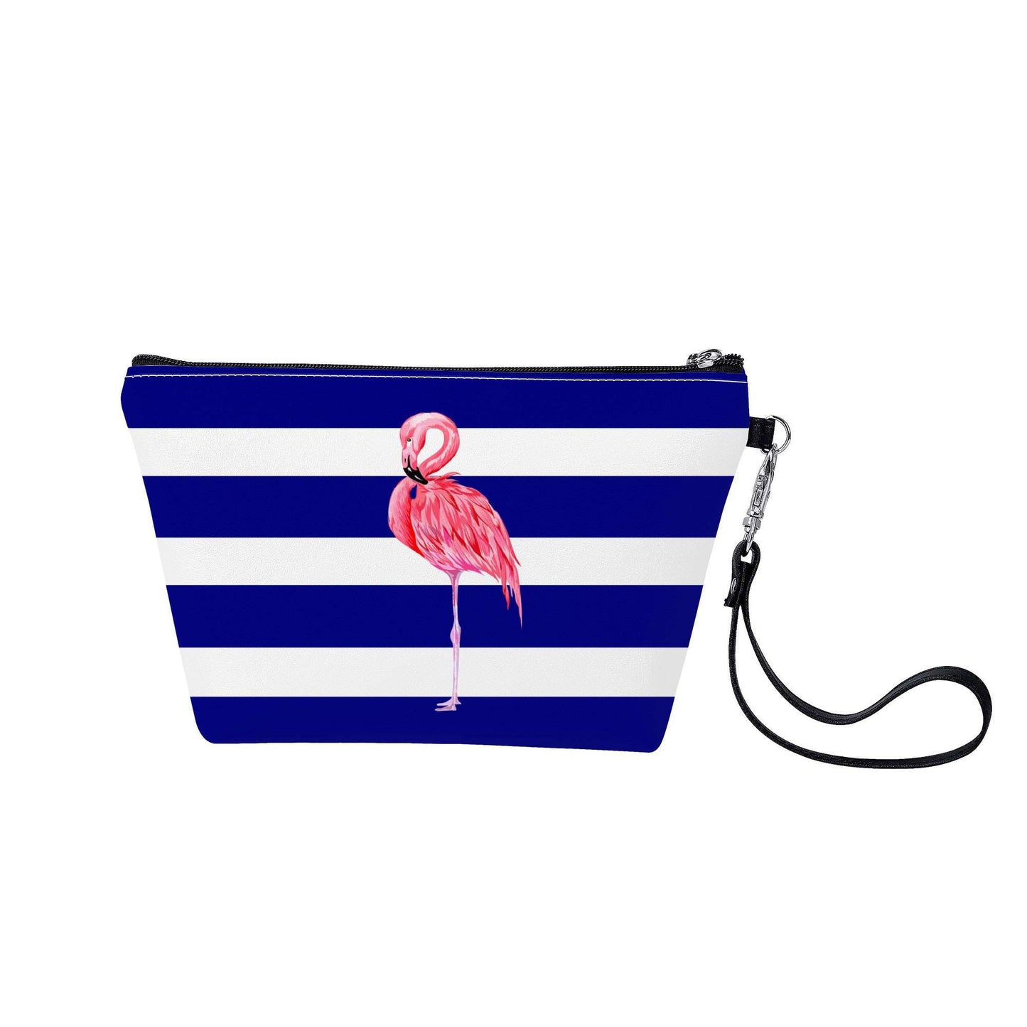 Blue White Flamingo Dingy Bag