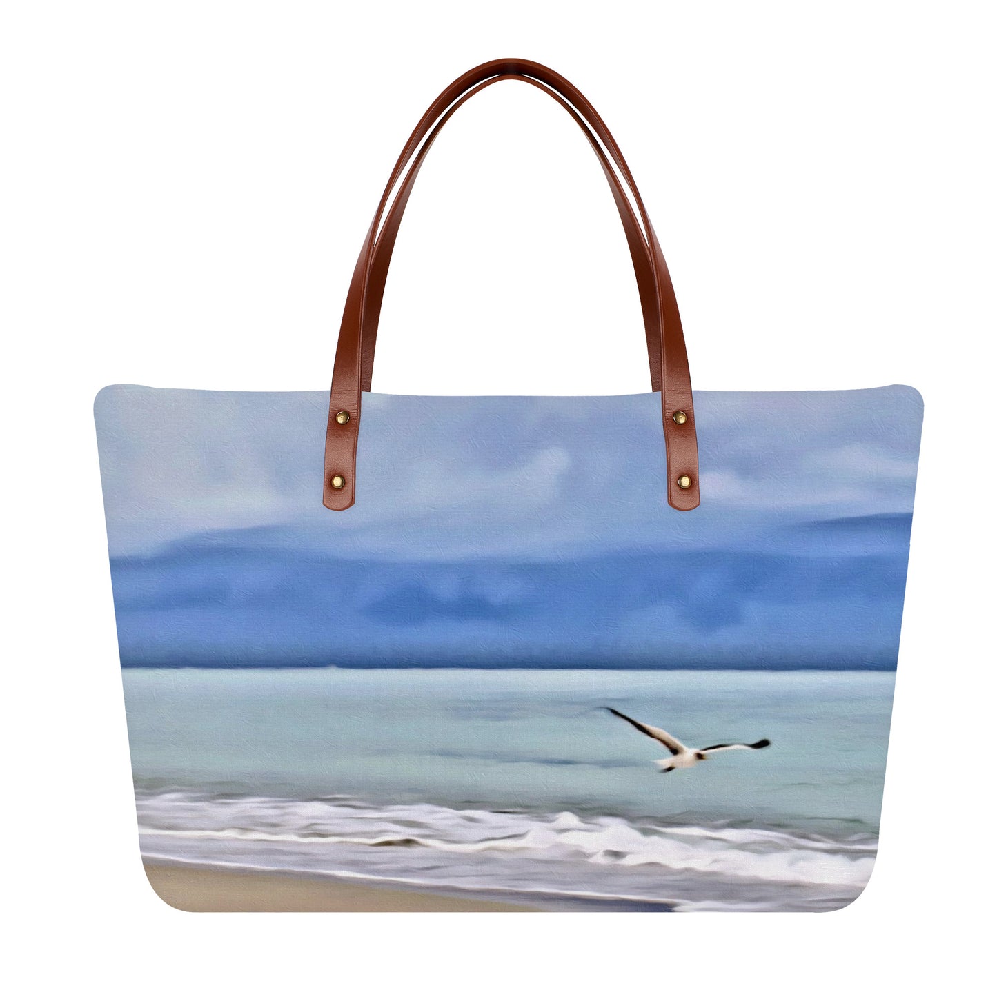 Peaceful Fight over the Ocean - Everyday Tote Bag