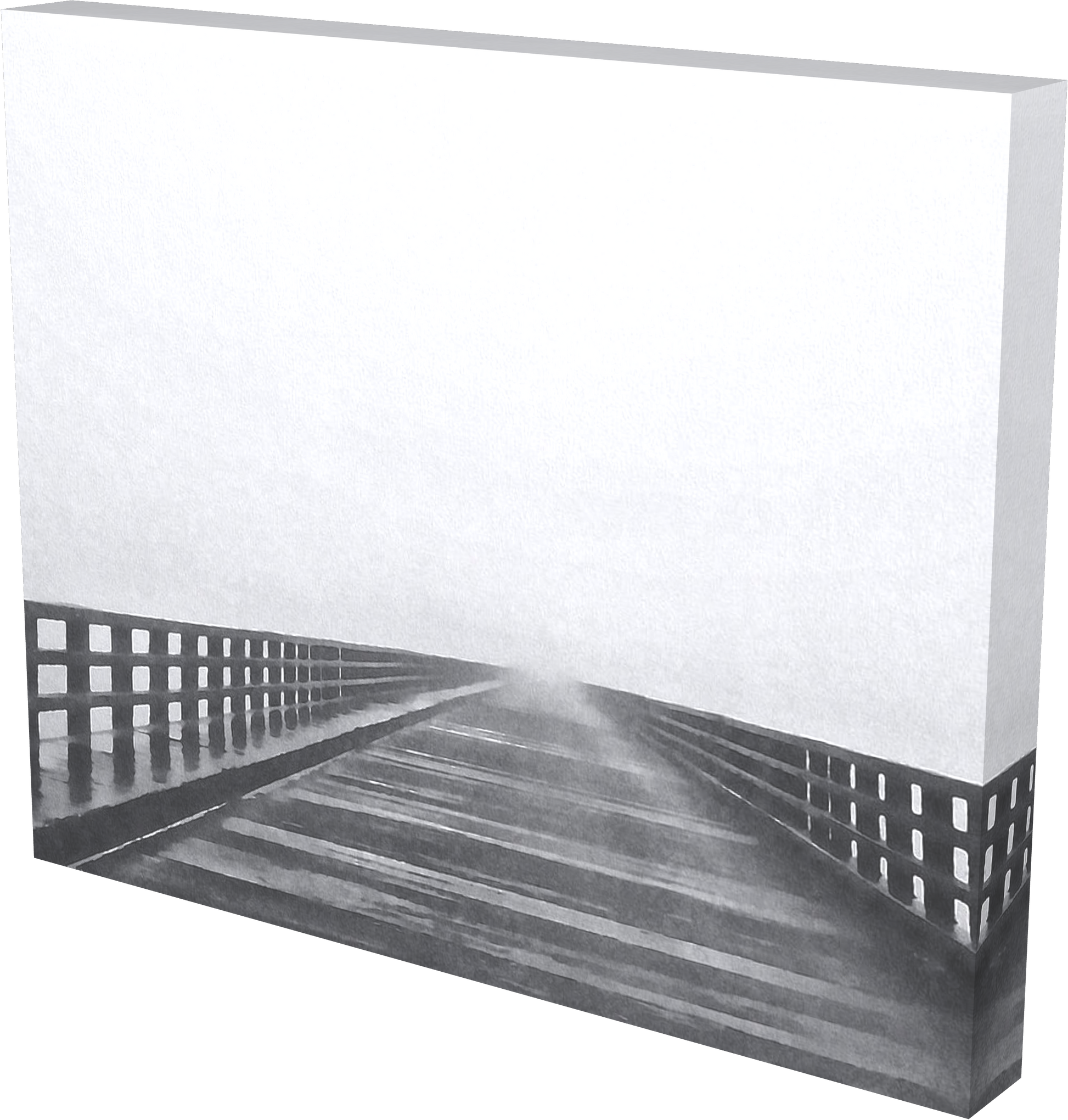 mystical foggy bridge da canvas r view by jacqueline mb designs 