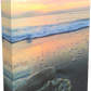 ruffles on beach canvas print Left view 