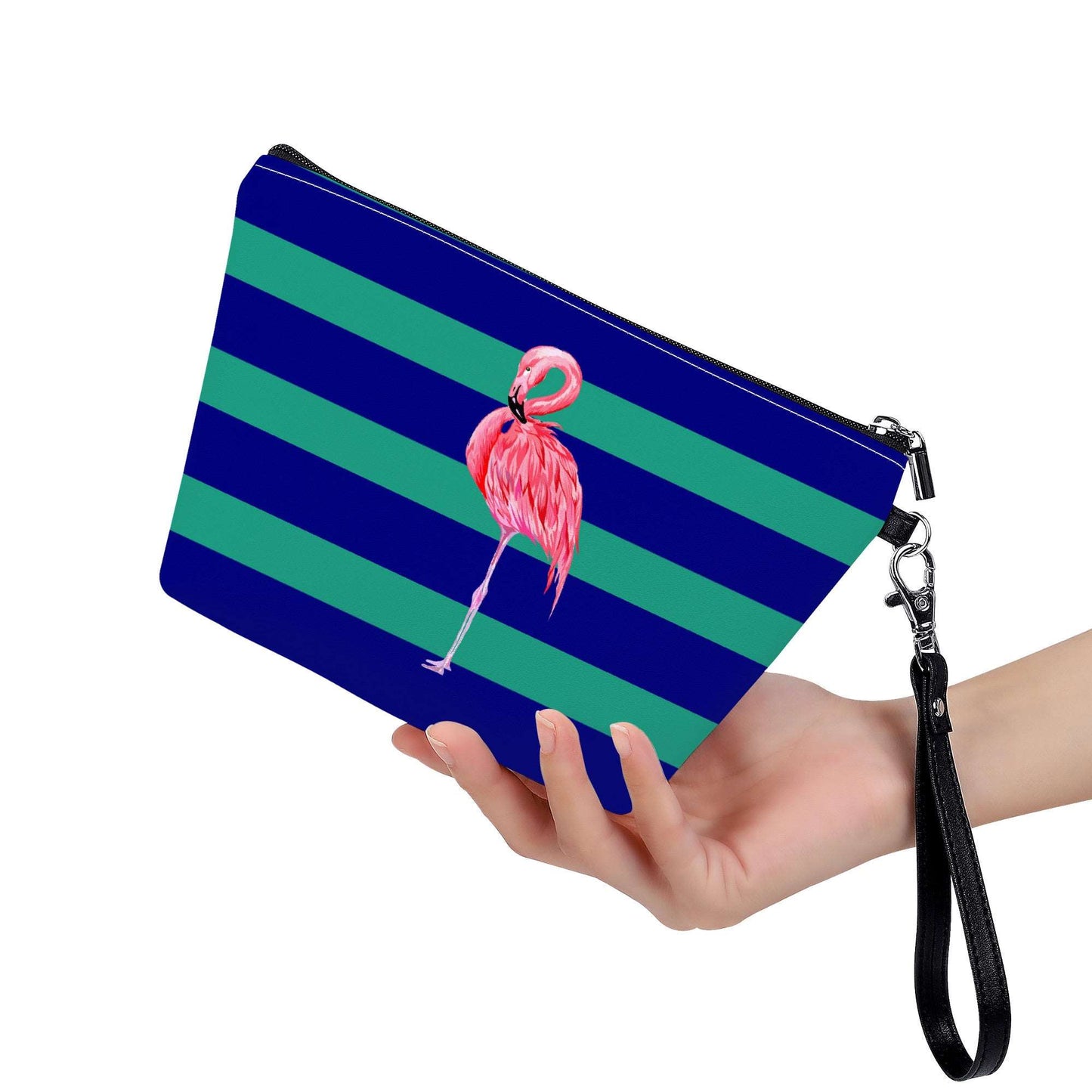 Blue Green Flamingo -  Dingy Bag