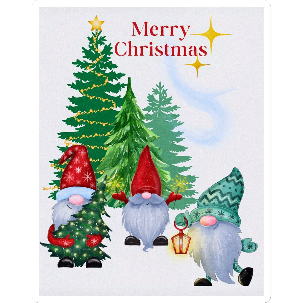 Merry & Bright  Sticker