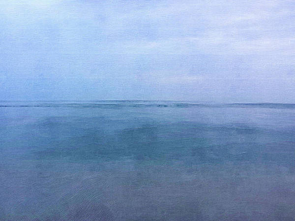 Blues of the Morning Sea  - Classic Art Print