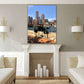 city view of boston acrylic print for home/office by jacqueline mb designs 