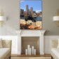 a city view of boston metal print for home decor by jacqueline mb designs 