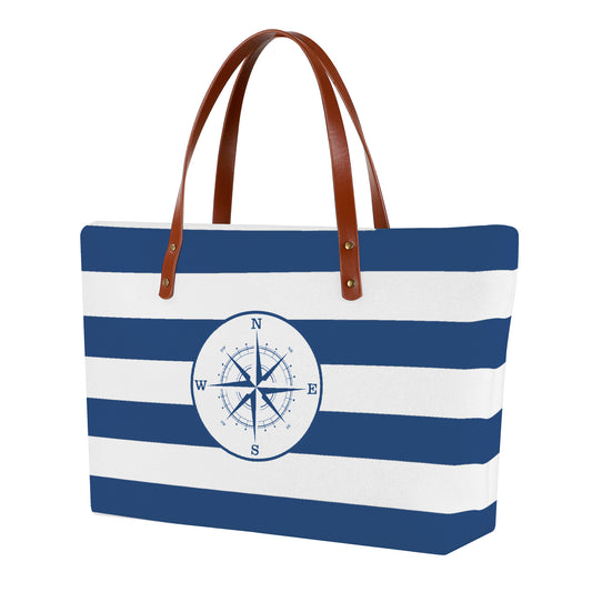 Nautical Rose - Everyday Tote Bag