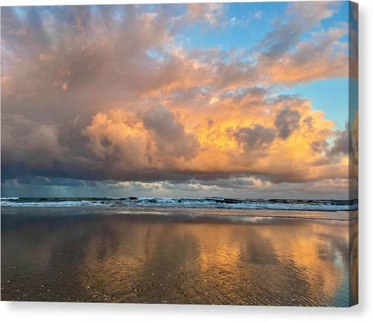 Florida Beach Sunset - Classic Canvas Print