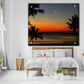 good night tropical moon acrylic print bedroom decor by jacqueline mb designs 
