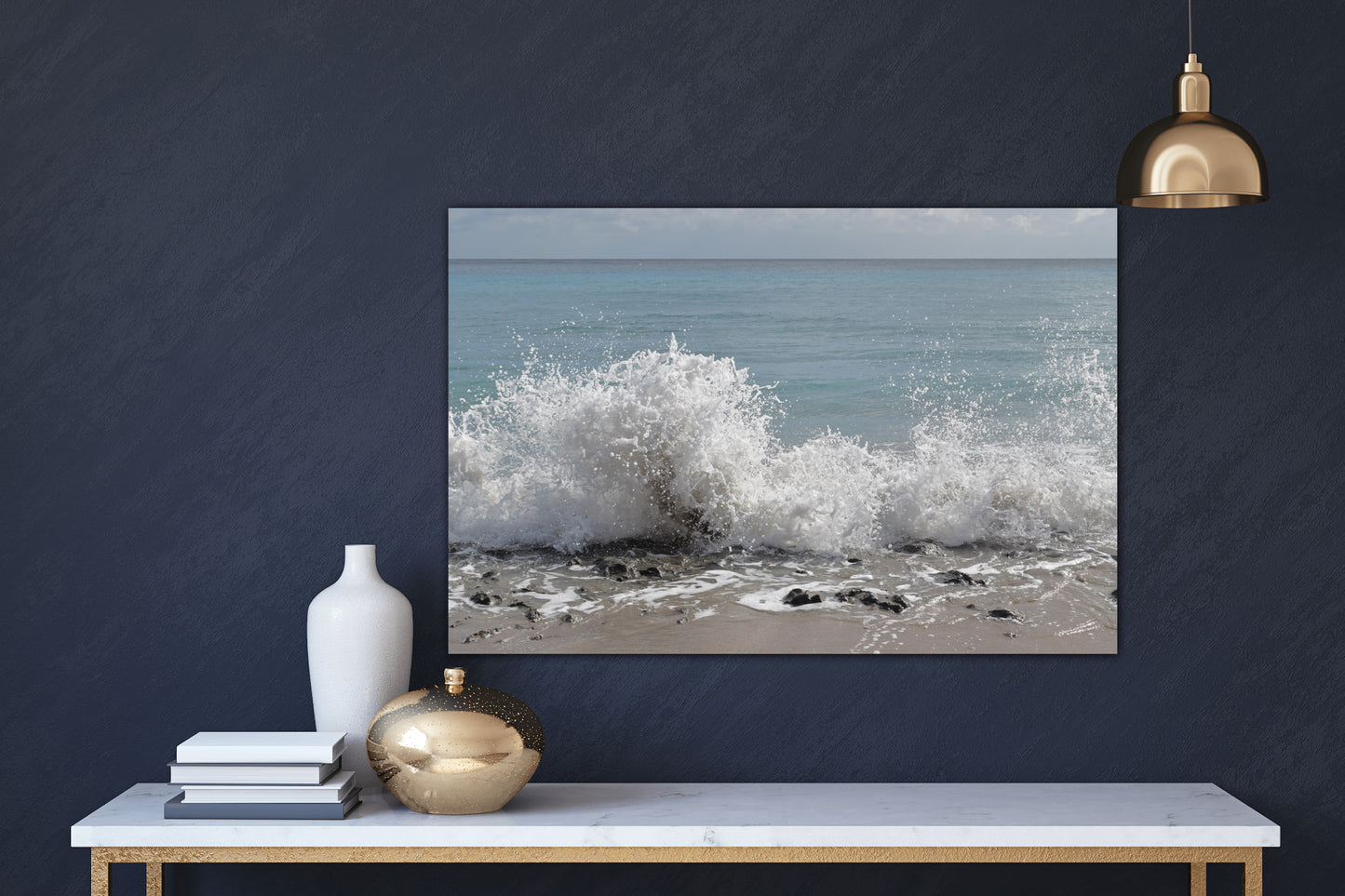 High Five from the Sea - Classic Canvas Print