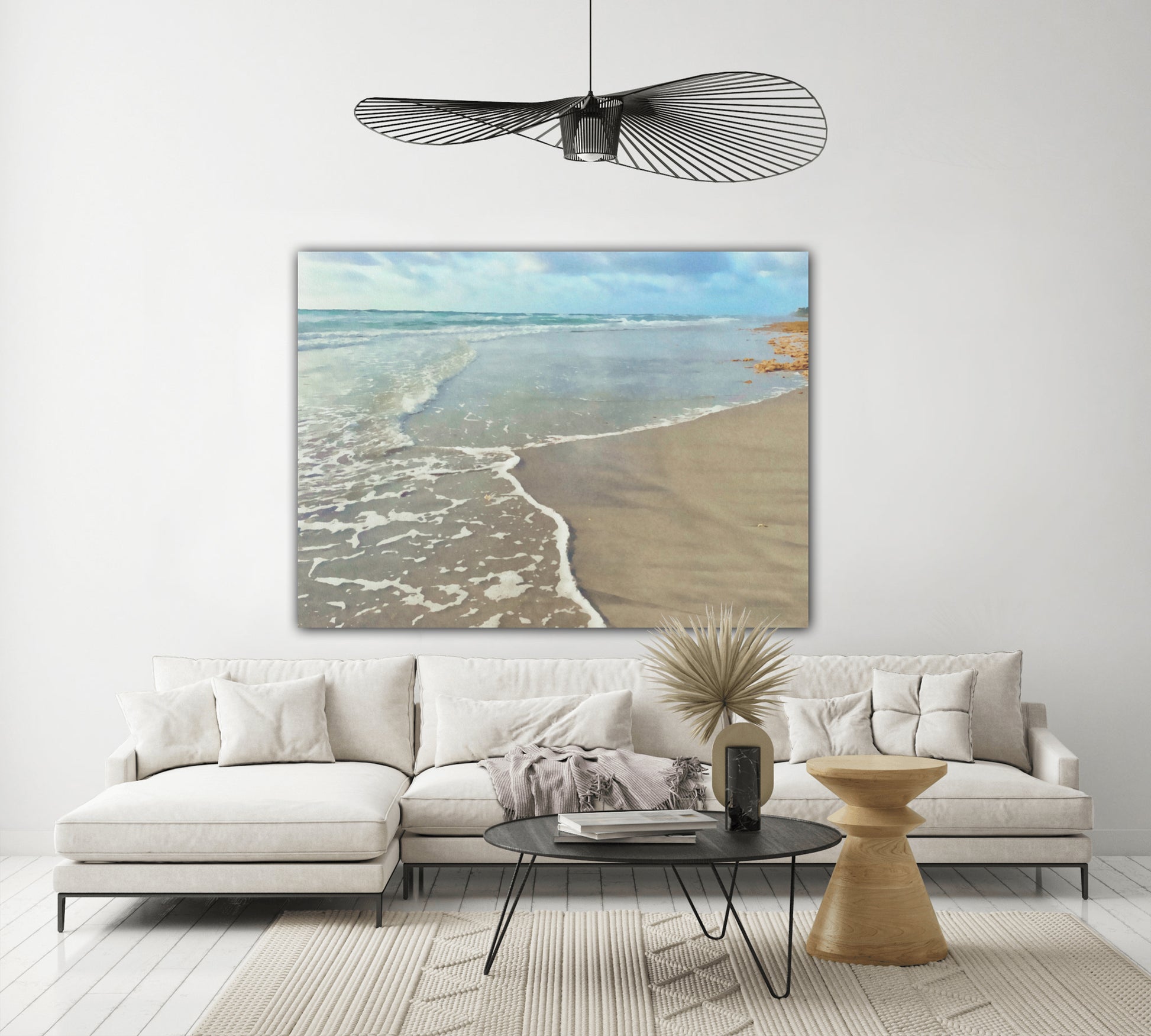 a florida incoming tide metal print by jacqueline mb designs 