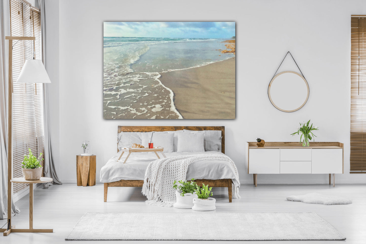 incoming florida tide acrylic print home decor by jacqueline mb designs 
