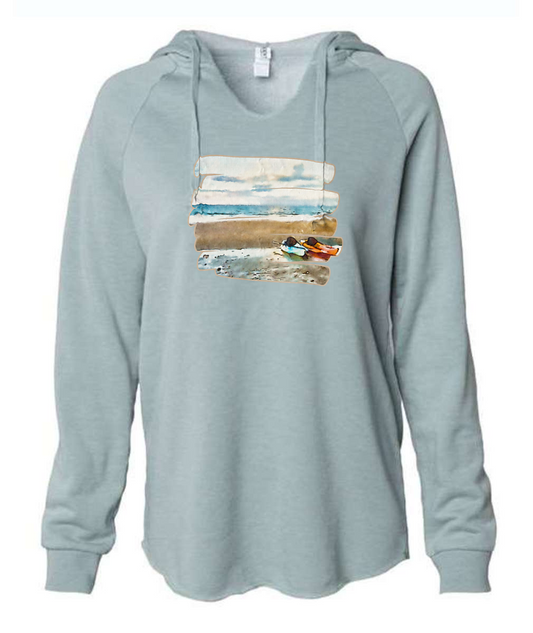 twin kayak hoodie sweatshirt - Jacqueline MB Designs 