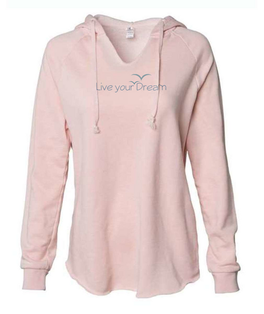 Live Your Dream Pinks - Mission Beach Sweatshirt