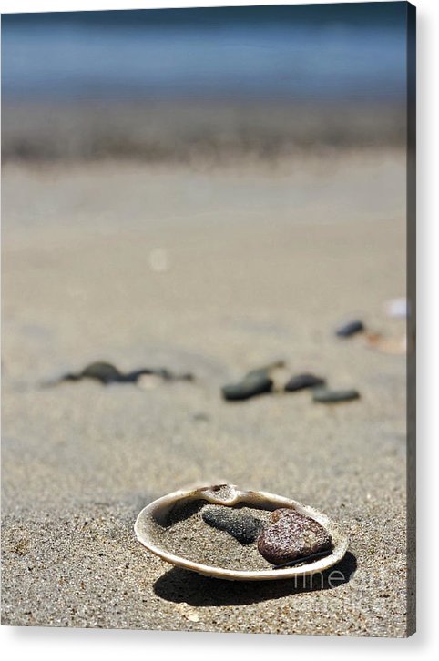 My Heart within a Shell - Classic Acrylic Print