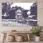 New England Working Boathouse - Classic Canvas Print