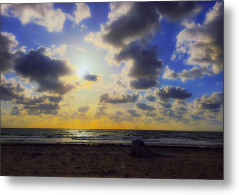 Painted Morning Bliss  - Classic Metal Print